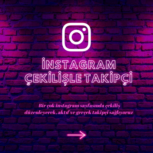  instagram çekilişle takipçi